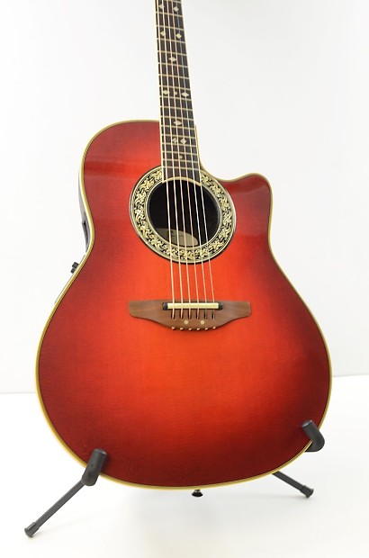 Ovation 1867 Legend Acoustic-Electric Guitar - Cherry Sunburst w/OHSC