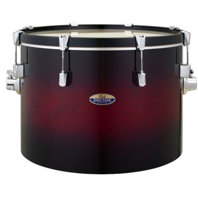 Pearl Decade Maple 20"x14" Gong Bass Drum Gloss Deep Redburst image 1