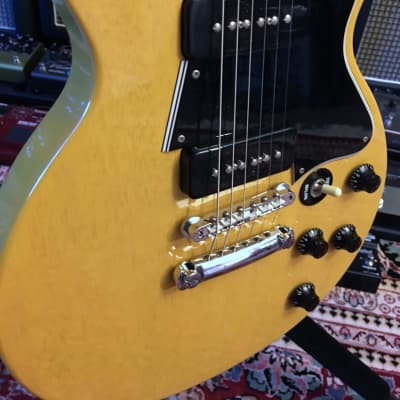 1997 Gibson Les Paul Special Double Cut  - TV Yellow - Incredibly RARE model! - MINT! image 8