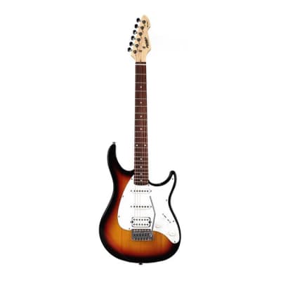 Peavey Raptor® Plus Electric Guitar with HSS Pickup Configuration and Tremolo - Sunburst for sale