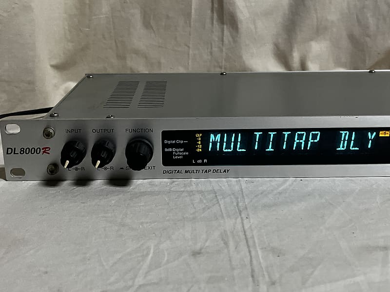ギター KORG DL8000R Digital MultiTap Delay KORG DL8000R Digital Multi Tap Delay Processor w/ power
