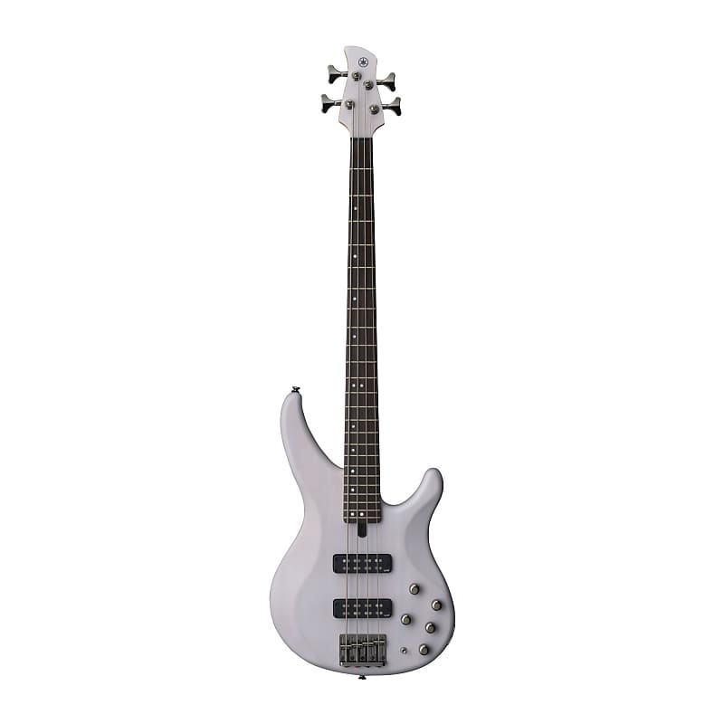 Yamaha TRBX504 4-String Premium Electric Bass (Translucent White) image 1