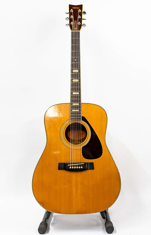 1970's Yamaha FG-201 Nippon Gakki Orange Label Acoustic Guitar - Natural