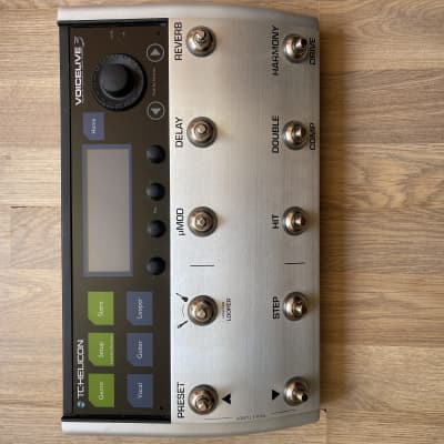 Reverb.com listing, price, conditions, and images for tc-helicon-voicelive-3-multi-effects-pedal