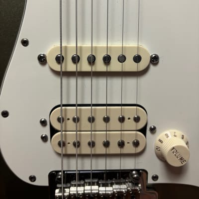 2012 Fender American Standard HSS Strat (Pre-Owned) - Jade Pearl Metallic w/case image 5