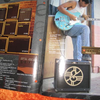 Epiphone Guitar Brochure Catalog 26 Page from 1997 W/ Prices image 8