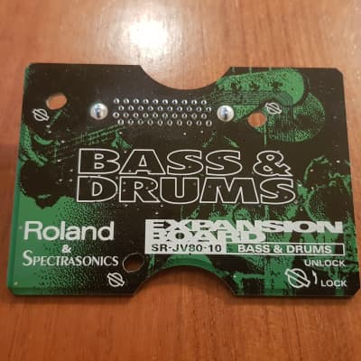 Roland SR-JV80-10 Bass and Drums Expansion Board for ROMplers like JV-1080 JV-2080 XV-5080 etc.