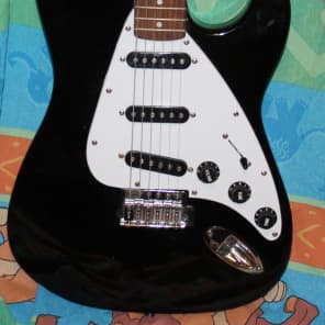 First Act ME301 Electric Guitar Fender Strat Style Black