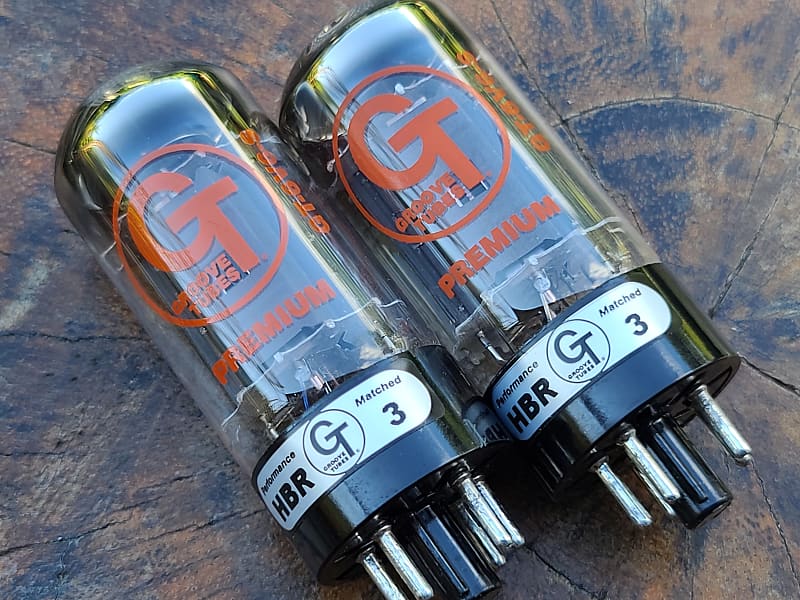 Groove Tubes GT6V6S Guitar Amplifier Power Tubes Matched Reverb