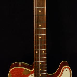 Fender '60 Telecaster Custom Super Heavy Relic Orange Sparkle image 6