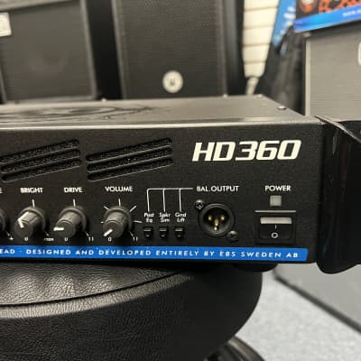 EBS HD360 30th Anniversary Edition Solid State Bass Amplifier Head - Black. Excellent condition! image 4