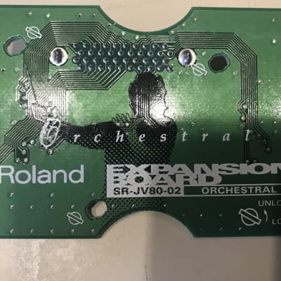 Roland SR-JV80-02 Orchestral Expansion Board 1990s - Green