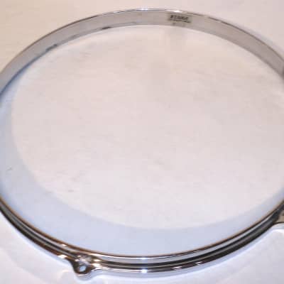 Tama Chrome Plated 14" 6-hole STARCAST DieCast Hoop EXCELLENT! image 1