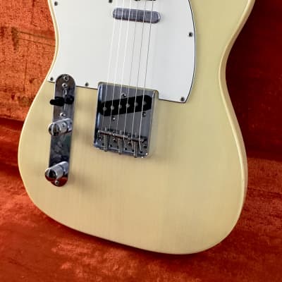 LEFTY! Vintage Early 1973 Original Fender USA Telecaster Ash Body Blonde Relic 1 Piece Maple Neck 7.6 lb HSC image 6