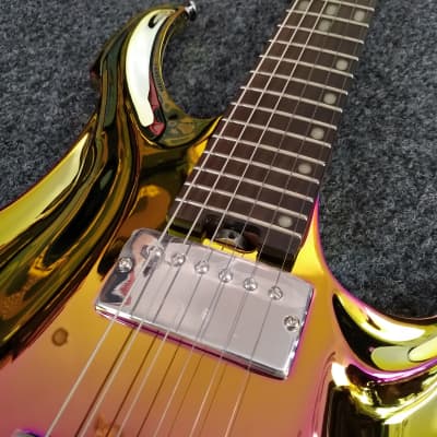 KOLOSS X-Sunset headless  Aluminum body electric guitar image 3