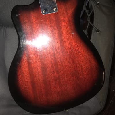Vintage Teisco/Kent/Kay 60s Japanese Bass 1960s - Black/Red image 4