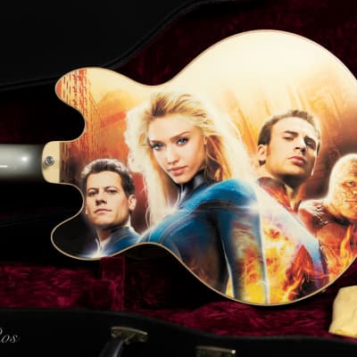 Gibson Custom Shop CS-336 Fantastic Four Marvel Collectors 1 of 1 image 3