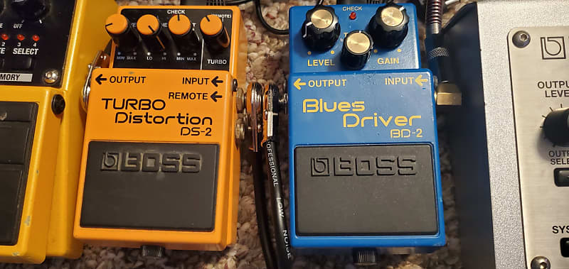 BOSS BD-2 Blues Driver and BOSS DS-2 Turbo Distortion COMBO