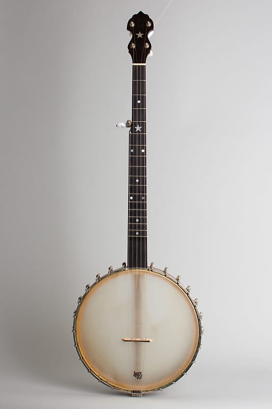 Bart Reiter  Round Peak 5 String Banjo (2010), ser. #3350, black tolex hard shell case. image 1