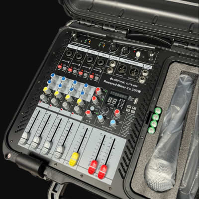 Citronic FLITE-600 Powered Mixer 2 x 300W image 3