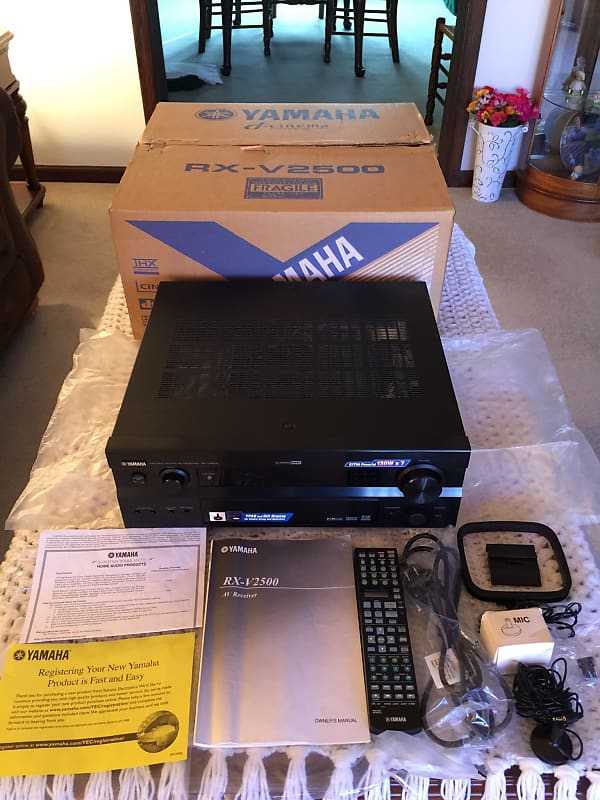 Yamaha RXV2500 Audio Video Receiver Reverb