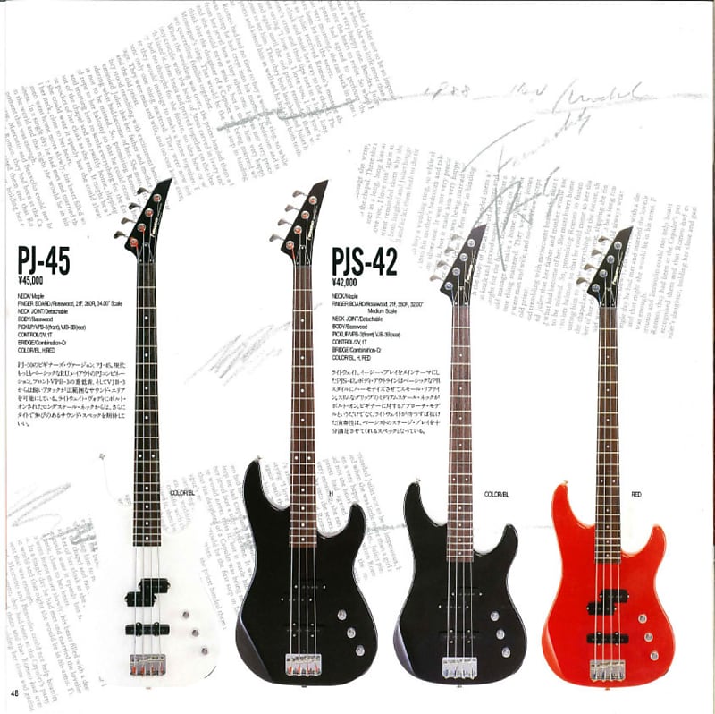 Fernandes フェルナンデス PJS-42 LIMITED EDITION エレキベース