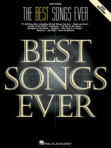 Hal Leonard The Best Songs Ever - 6th Edition image 1
