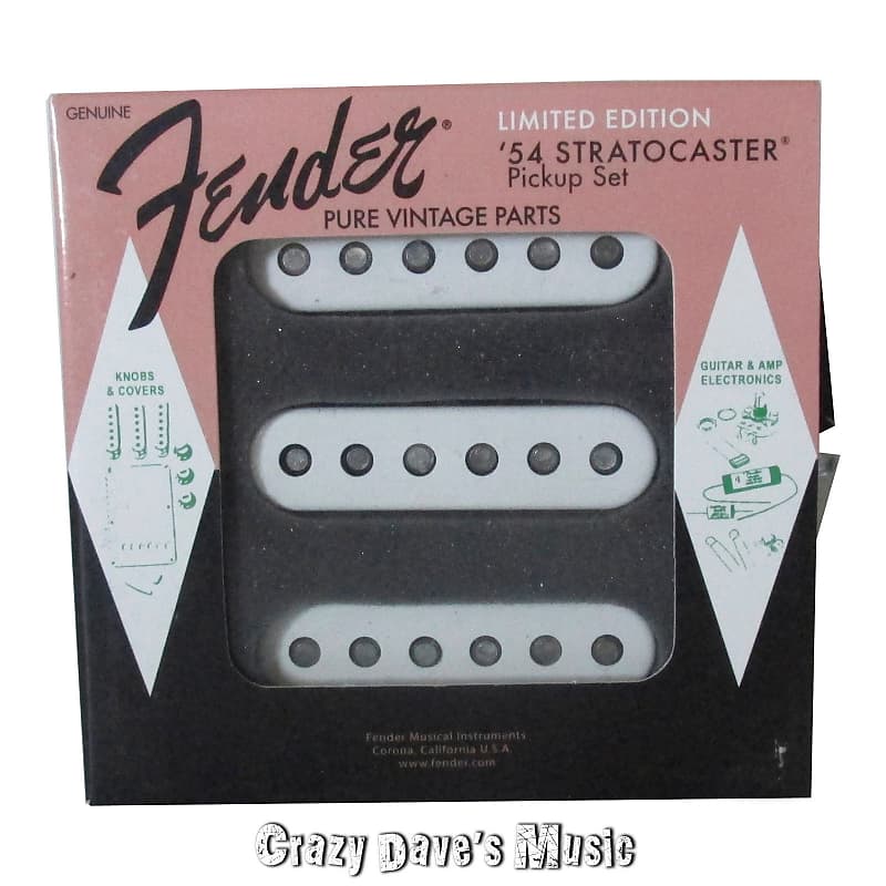 Fender Pure Vintage 54 Strat 60th Anniversary Set | Reverb