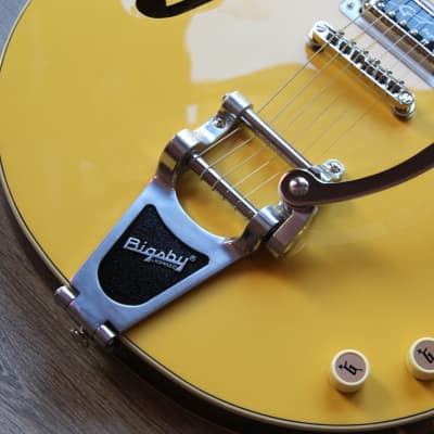 GRETSCH "G2604T Limited Edition Streamliner Rally ,Two-Tone Bamboo Yellow Copper Metallic" image 3