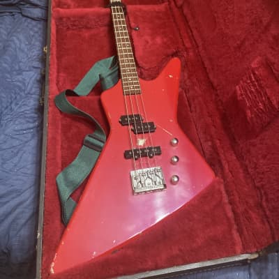Hamer Blitz bass 1983 - Red for sale