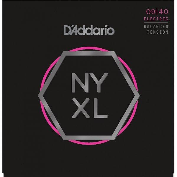 D'Addario NYXL0940BT Balanced Tension Electric Guitar Strings - Super Light - 9-40 image 1