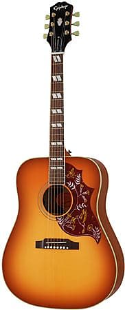 Epiphone Hummingbird Acoustic Electric Guitar Aged Cherry Sunburst image 1