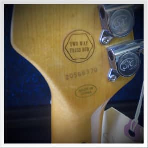 SX Custom Handmade VTG Series Stratocaster Metallic Blue w/gig bag & upgraded pups image 8