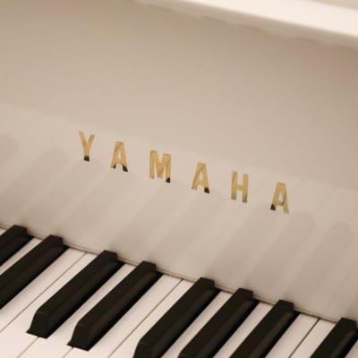 1978 Yamaha C7 Semi-Concert Grand Piano in Rare Polished White Vintage Original Professional Orchestral Concert Piano Hamamatsu Japan Factory image 14