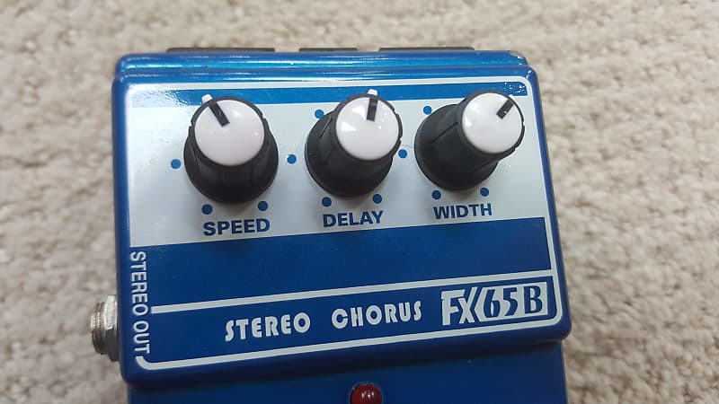 Vintage 90s DOD FX65B Stereo Chorus Guitar Effect Pedal True