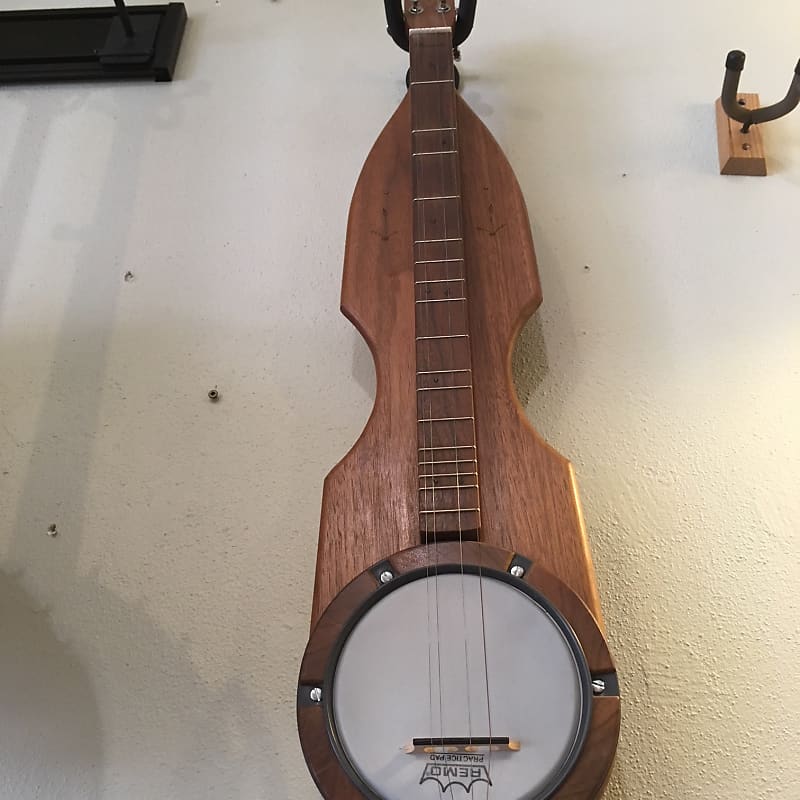 Clemmer Banjammer Dulcimer with banjo head Reverb