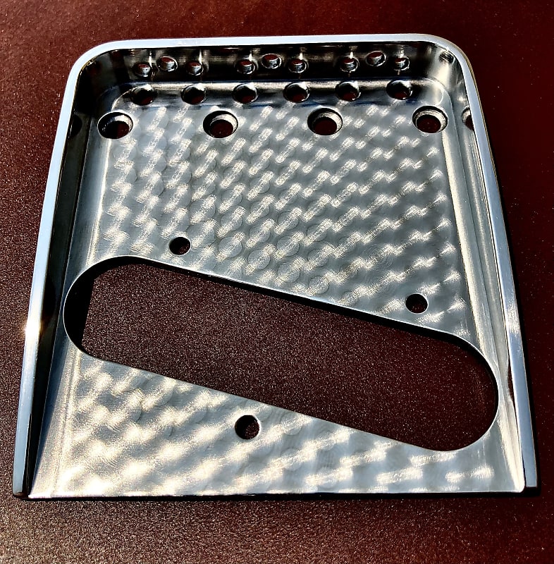 Van Dyke-Harms Hybrid Telecaster Bridge, Engine Turned 2023