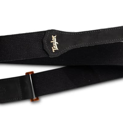 Taylor GS Mini Strap,Black Cotton,2" image 5