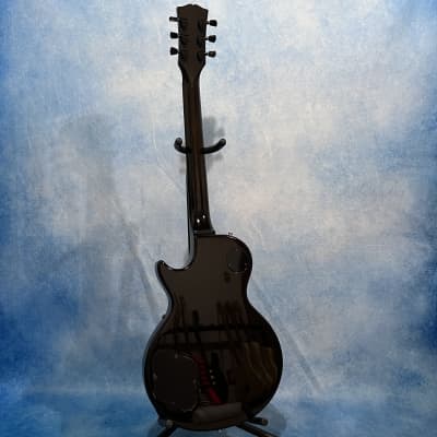 Burny LG-75JP Joe Perry Les Paul Transparent Black Made in