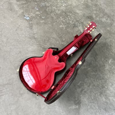 Tokai ES-120 SR トーカイ セミアコ シースルーレッド Made In