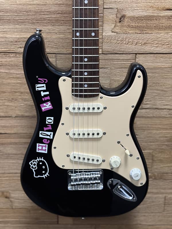 Squier Hello Kitty Mini Stratocaster | Reverb Canada
