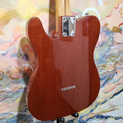2001 Fender '69 Telecaster Thinline Natural Finish Maple Neck Mahogany Body  (Used) "Made In Mexico" image 15