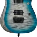 Ibanez RGD61AL 6 String Electric Guitar, Axion Label, Stained Sapphire Blue Burst