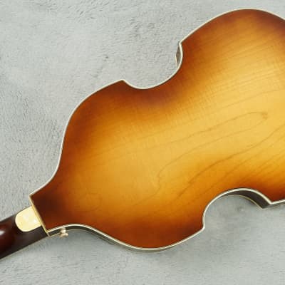 1966 Hofner Violin Bass Sunburst + OHSC image 20