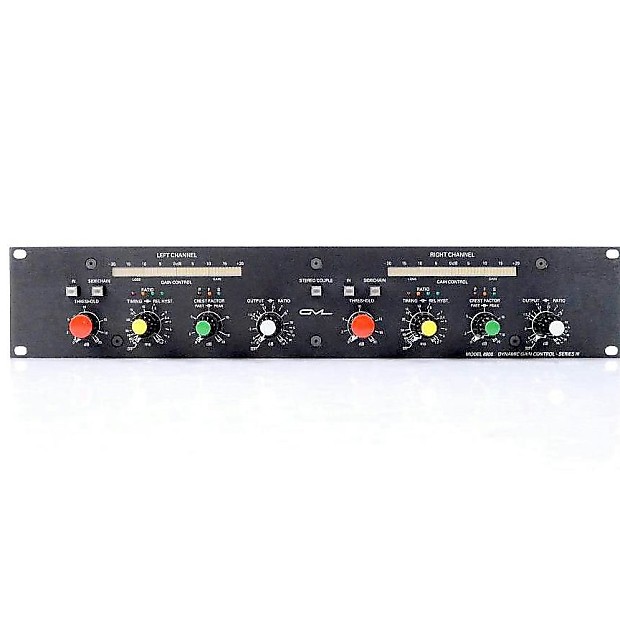 GML 8900 2-Channel Dynamic Gain Control Series III with Power Supply image 1