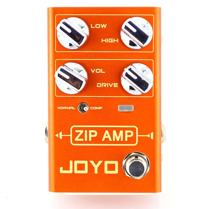 JOYO Revolution Series R-04 Zip Amp Overdrive Compression Guitar Effects Pedal image 1