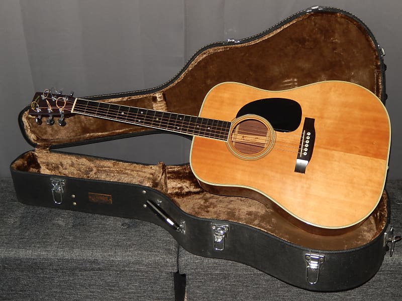 MADE BY RYOJI MATSUOKA - ARIA D60 1976 - MAGNIFICENT - MARTIN D35 STYLE -  ACOUSTIC GUITAR