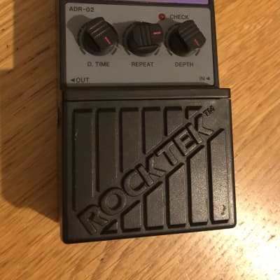 rare vintage Rocktek Delay 1980s - Black/Purple for sale