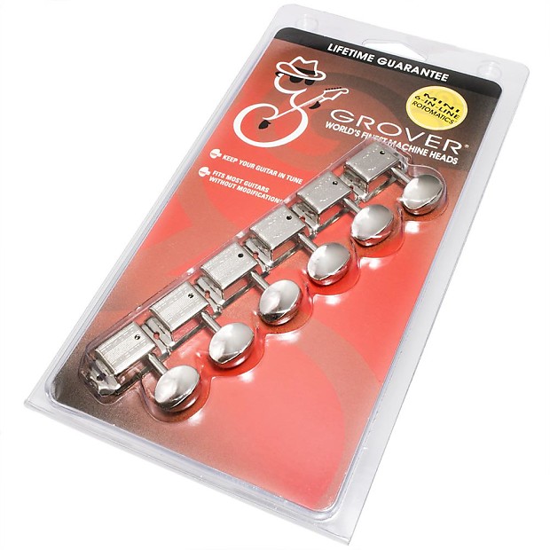 Grover 133N6 Deluxe 6 In-Line Vintage Tuners image 1