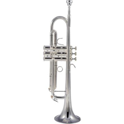 Allora ATR-550 Paris Series Professional Bb Trumpet Silver Plated with Case image 2